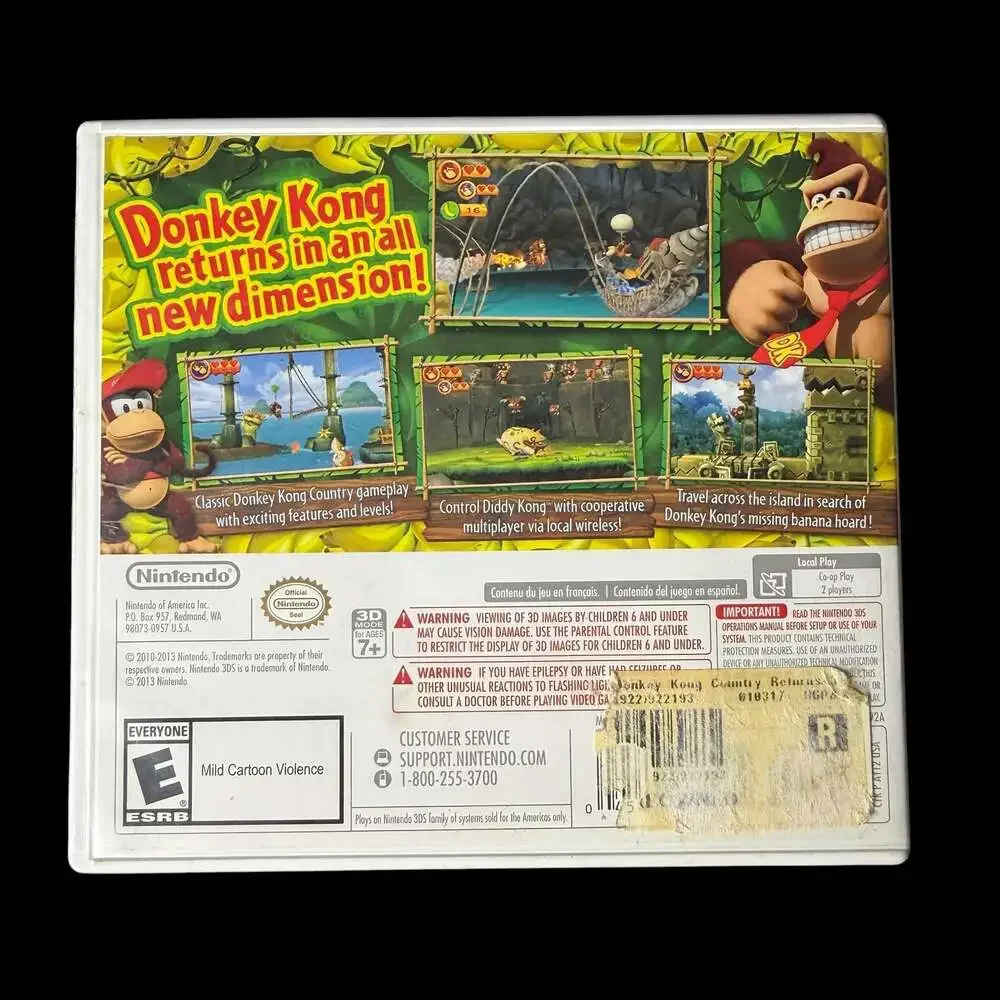 Donkey Kong Country Returns 3D for Nintendo 3DS™ 45496742423